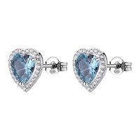 Earrings Brosway Woman FANCY CLOUD LIGHT BLUE in Silver Cubic Zirconia FCL127
